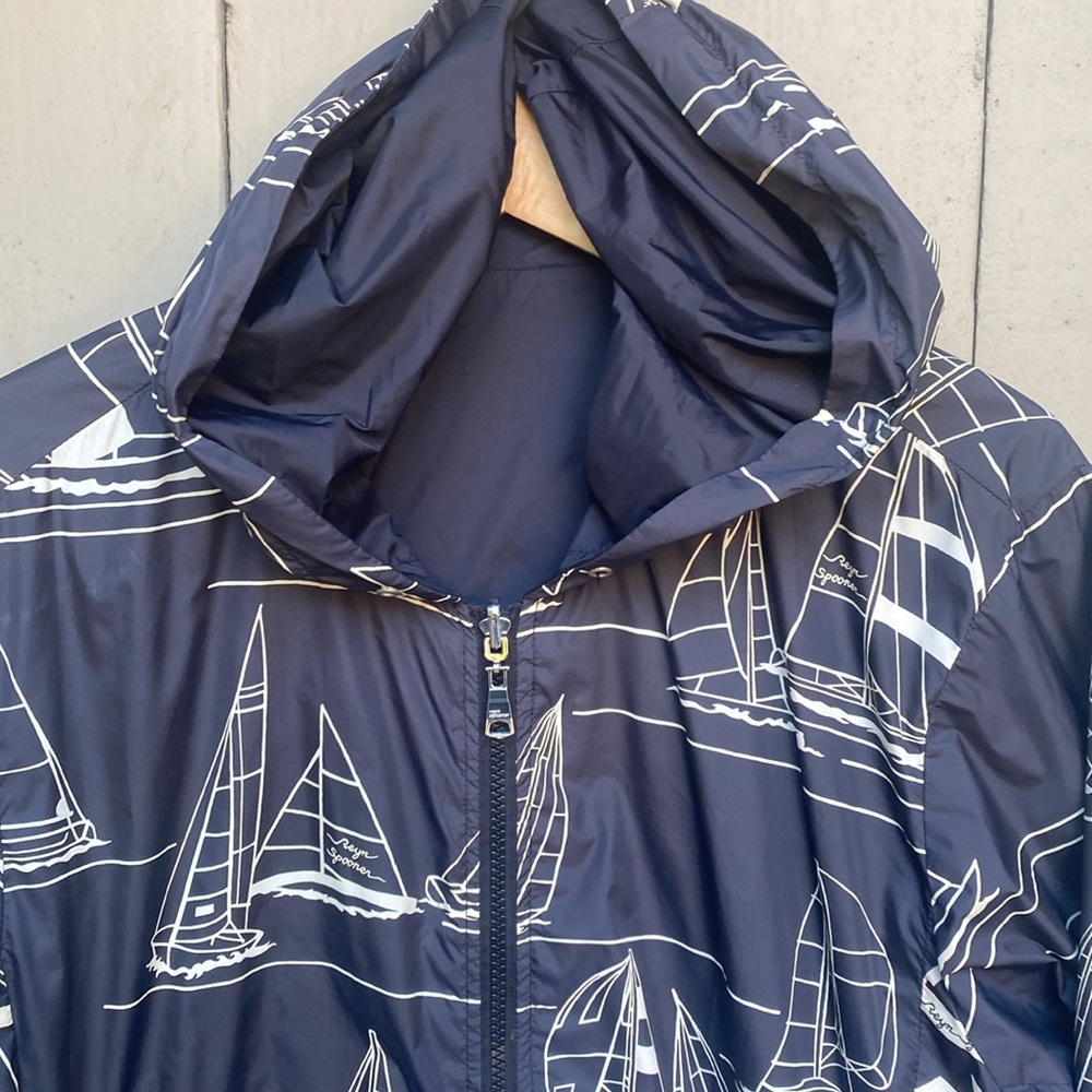 REYN SPOONER ‼️ reversible weather proof windbreaker men’s size M - Picture 2 of 11